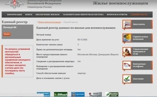 Правила и критерии формирования очереди в реестре