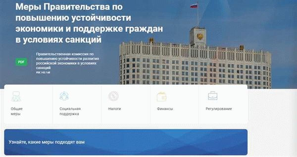 Какие меры поддержки государства есть для организаций и ИП
