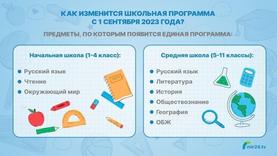 Как изменились программы обучения в этом году