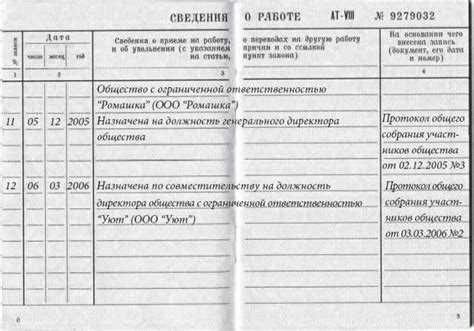 Общие положения по заполнению трудовых книжек