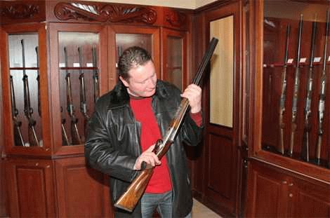 Реализация ружья через охотничий магазин