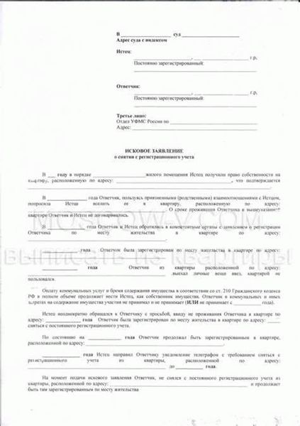 Процедура рассмотрения заявки в суде