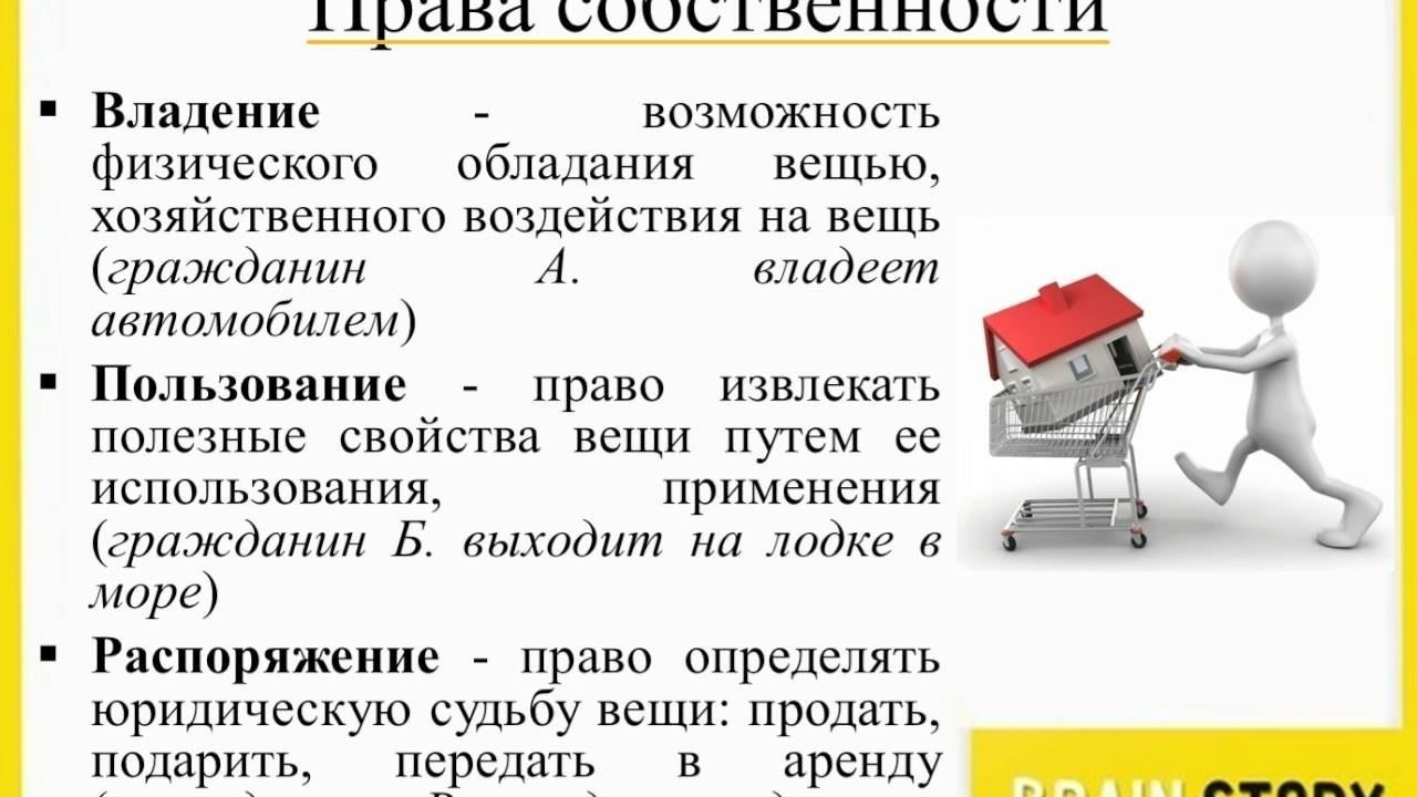 Как владение влияет на использование имущества