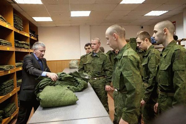 Что взять в армию призывнику