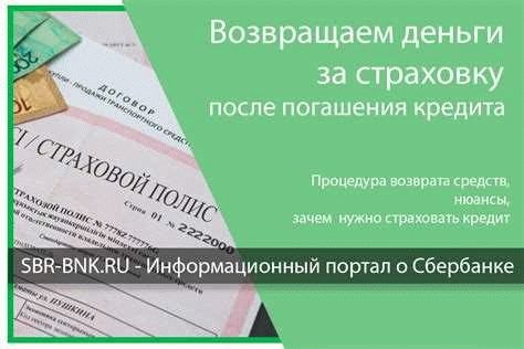 Скажется ли возврат страховки на размере кредитной ставки