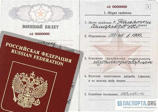 Исключения для оформления военного билета
