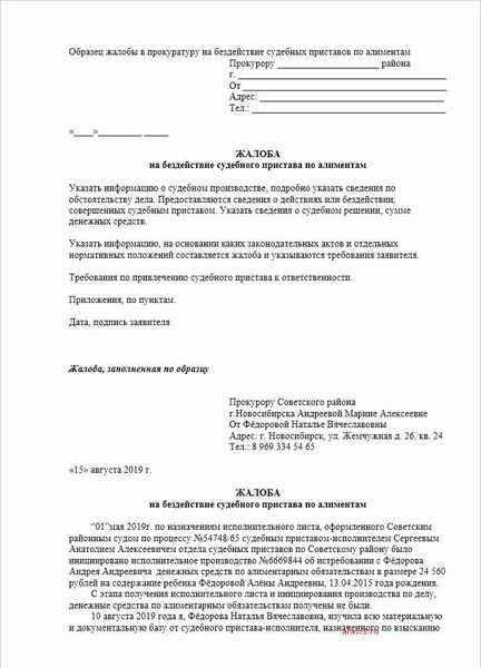 Обращение в Прокуратуру через интернет: образец 2026 года