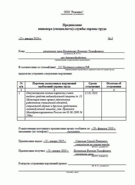 Шаг 3. Анализируйте предписания внимательно
