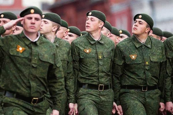 Возможность службы в армии