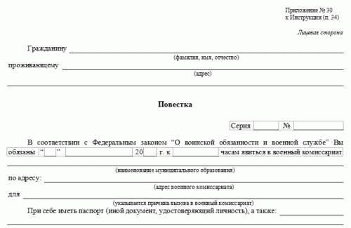 Ответственность за неявку