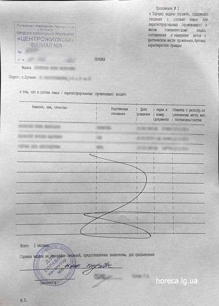Срок действия справки о составе семьи для Соцзащиты