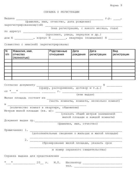 Когда может понадобиться справка о составе семьи
