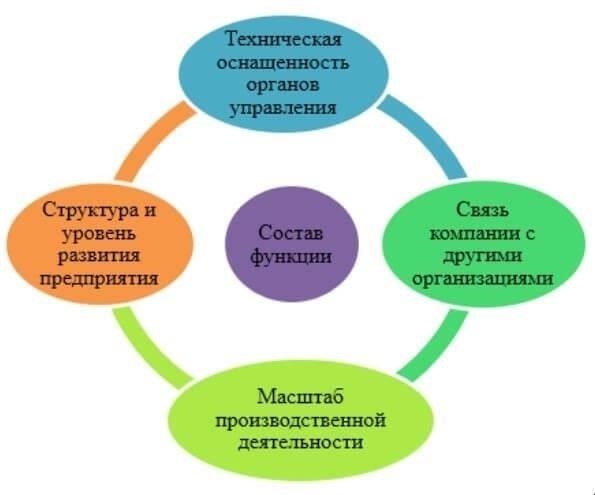 Структура и основные функции организации