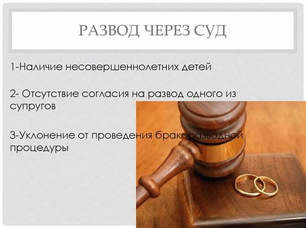 Развод по заявлению одного из супругов