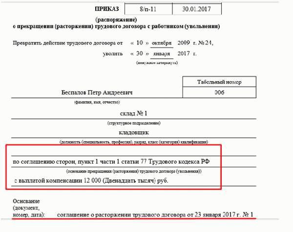 Как устроено увольнение по соглашению сторон