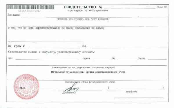 Каковы сроки оформления прописки по месту пребывания?