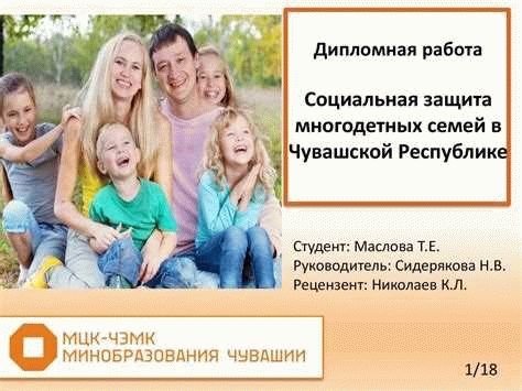 Защита и поддержка многодетных семей: поправки в Закон о многодетных семьях