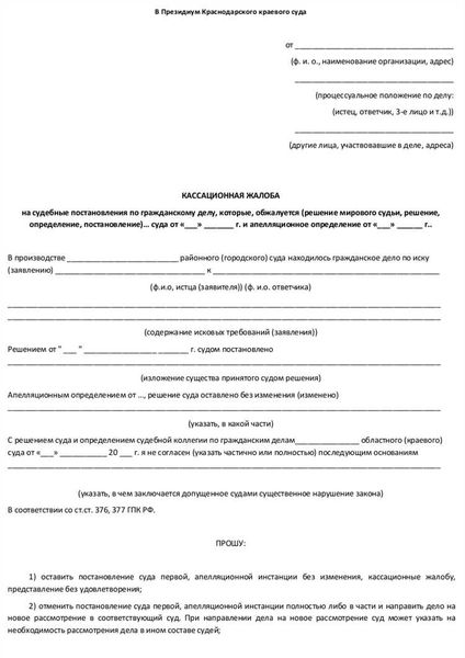 Обжалование неправомерного решения